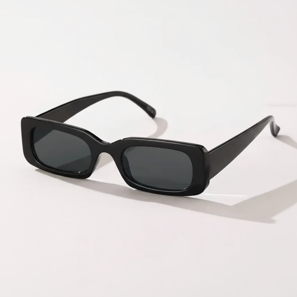Black Rectangular Sunglasses