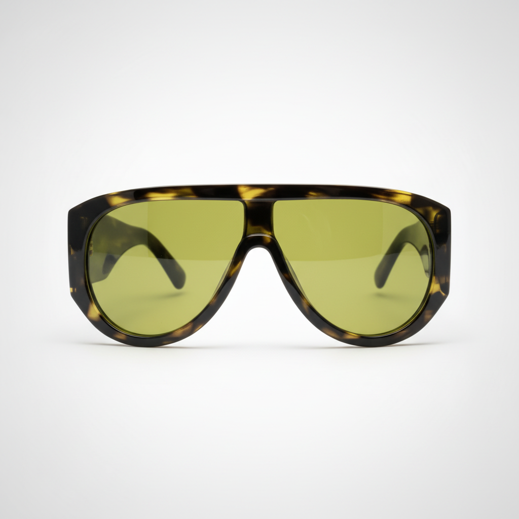 Stylish Green and Black Sunglasse