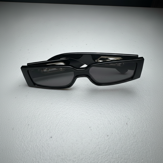 Bold Black Square Sunglasses
