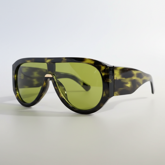 Stylish Green and Black Sunglasses