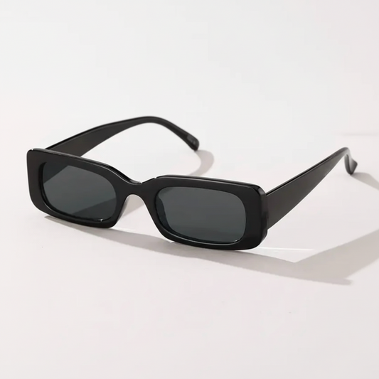 Black Rectangular Sunglasses