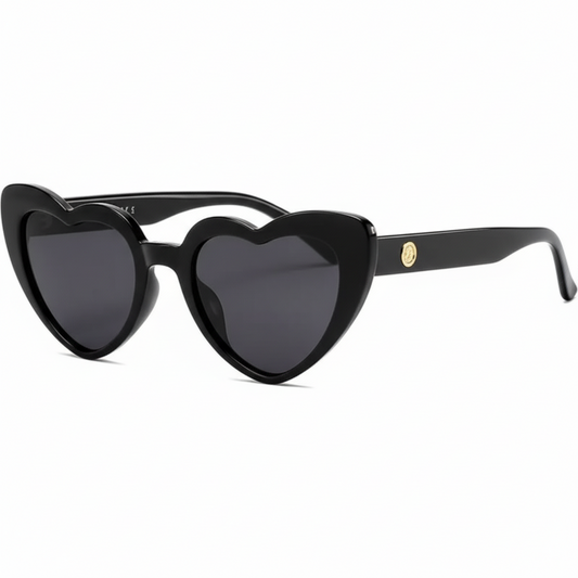 Stylish Black Oval Sunglasses