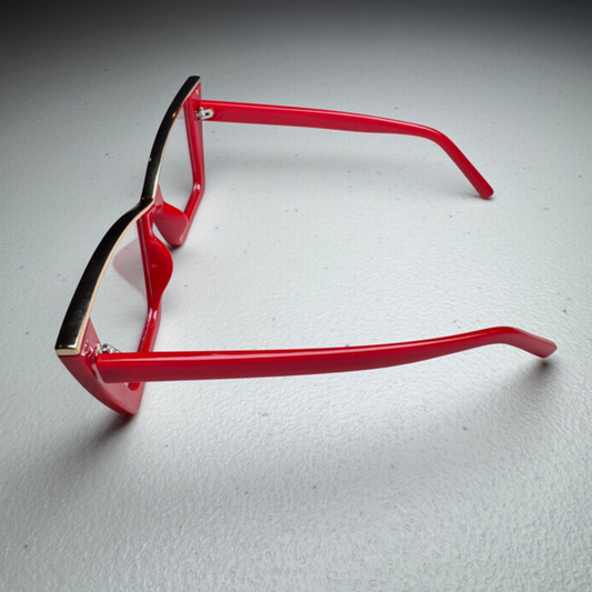 Bold Red Sunglasses