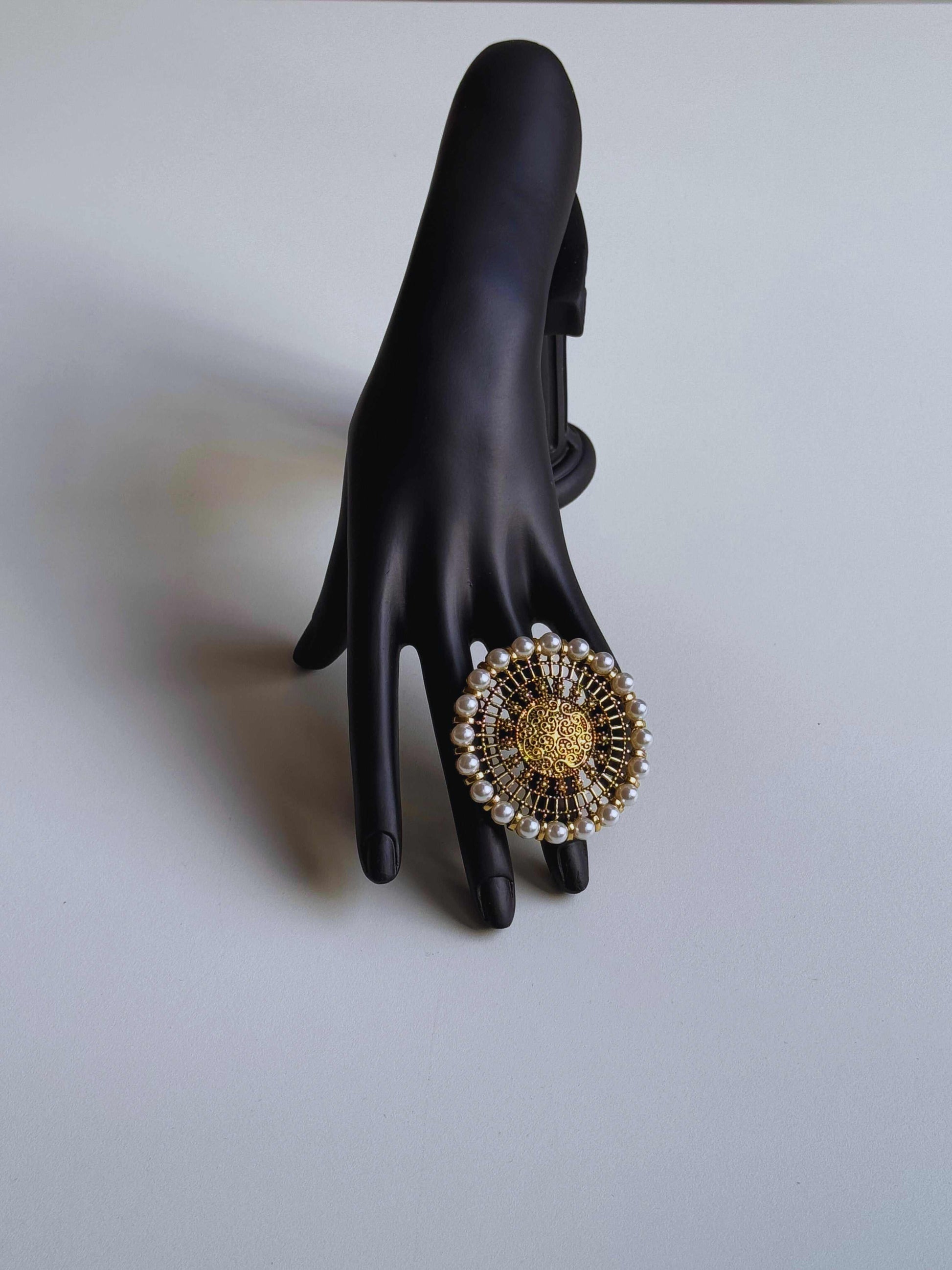 halo vintage ring